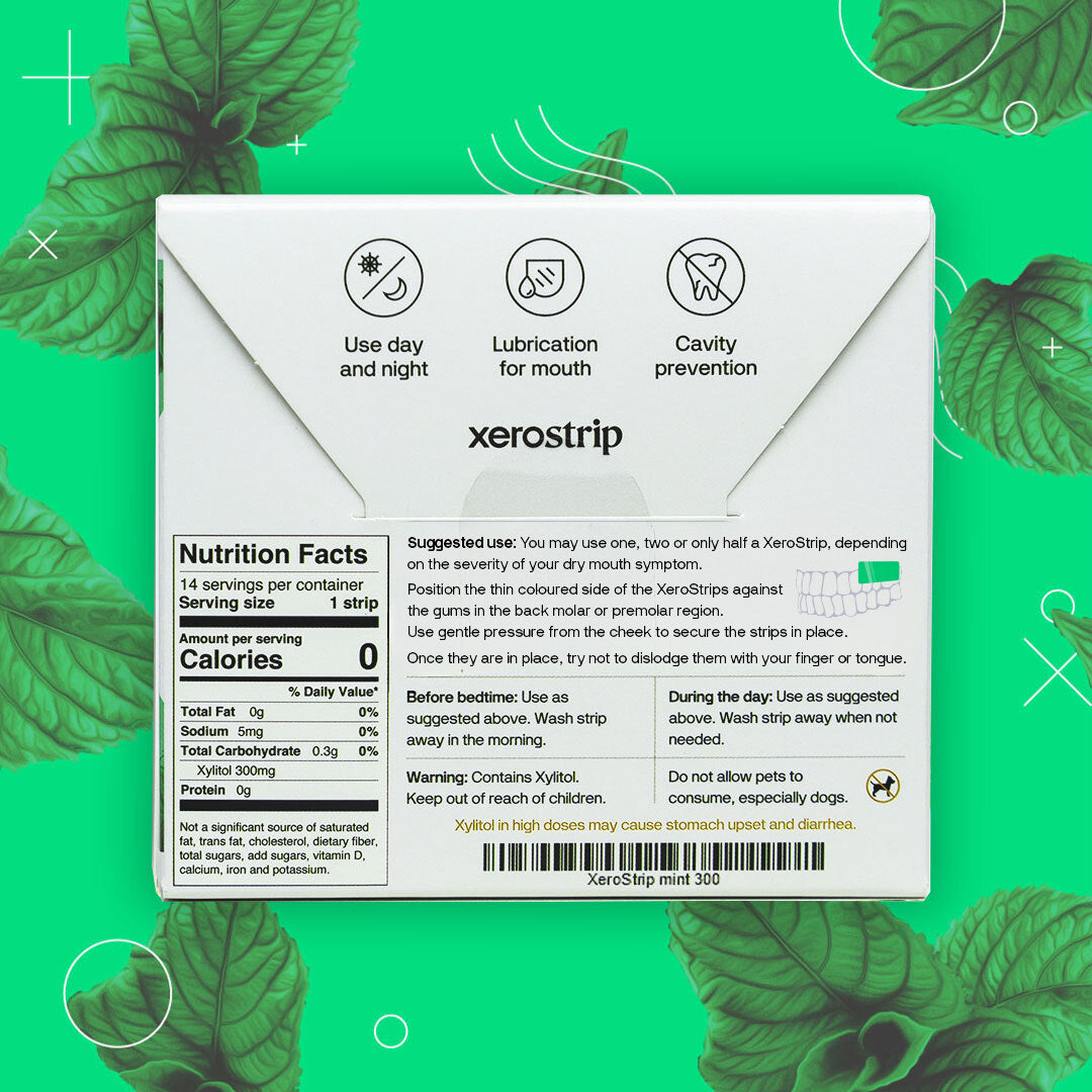 XeroStrip™ 2.0 - Dry Mouth Strips